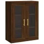 Wandschränke, 2 Stück, Eichenbraun, Holzwerkstoff von vidaXL, Sideboards - Ref: Foro24-3197936, Preis: 167,80 €, Rabatt: %