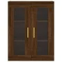 Wandschränke, 2 Stück, Eichenbraun, Holzwerkstoff von vidaXL, Sideboards - Ref: Foro24-3197936, Preis: 167,80 €, Rabatt: %