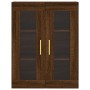Wandschränke, 2 Stück, Eichenbraun, Holzwerkstoff von vidaXL, Sideboards - Ref: Foro24-3197936, Preis: 170,14 €, Rabatt: %