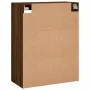 Wandschränke, 2 Stück, Eichenbraun, Holzwerkstoff von vidaXL, Sideboards - Ref: Foro24-3197936, Preis: 167,80 €, Rabatt: %