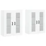 Armarios de pared 2 uds madera de ingeniería blanco by vidaXL, Sideboards - Ref: Foro24-3197937, Price: 171,01 €, Discount: %