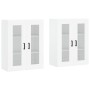 Armarios de pared 2 uds madera de ingeniería blanco von vidaXL, Sideboards - Ref: Foro24-3197937, Preis: 179,53 €, Rabatt: %