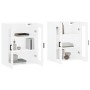 Armarios de pared 2 uds madera de ingeniería blanco von vidaXL, Sideboards - Ref: Foro24-3197937, Preis: 179,53 €, Rabatt: %