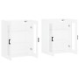 Armarios de pared 2 uds madera de ingeniería blanco von vidaXL, Sideboards - Ref: Foro24-3197937, Preis: 179,53 €, Rabatt: %