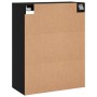 Wall cabinets 2 pcs black engineered wood by vidaXL, Sideboards - Ref: Foro24-3197938, Price: 179,65 €, Discount: %
