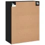 Wall cabinets 2 pcs black engineered wood by vidaXL, Sideboards - Ref: Foro24-3197938, Price: 177,13 €, Discount: %