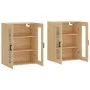 Armarios de pared 2 uds madera de ingeniería roble Sonoma by vidaXL, Sideboards - Ref: Foro24-3197940, Price: 166,17 €, Disco...