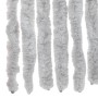 Cortina antimoscas chenilla gris 100x220 cm