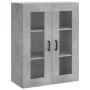 Wall cabinets 2 pcs concrete gray engineered wood by vidaXL, Sideboards - Ref: Foro24-3197941, Price: 168,99 €, Discount: %