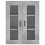 Wall cabinets 2 pcs concrete gray engineered wood by vidaXL, Sideboards - Ref: Foro24-3197941, Price: 168,99 €, Discount: %