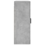 Wandschränke 2 Stück betongraues Holzwerkstoff von vidaXL, Sideboards - Ref: Foro24-3197941, Preis: 171,86 €, Rabatt: %