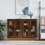 Wandschränke, 2 Stück, Eichenbraun, Holzwerkstoff von vidaXL, Sideboards - Ref: Foro24-3197944, Preis: 171,20 €, Rabatt: %