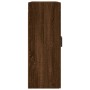 Wandschränke, 2 Stück, Eichenbraun, Holzwerkstoff von vidaXL, Sideboards - Ref: Foro24-3197944, Preis: 171,20 €, Rabatt: %