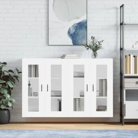 Wall cabinets 2 units engineered wood white by vidaXL, Sideboards - Ref: Foro24-3197953, Price: 169,40 €, Discount: %