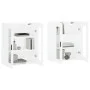 Armarios de pared 2 uds madera de ingeniería blanco de vidaXL, Aparadores - Ref: Foro24-3197953, Precio: 169,11 €, Descuento: %