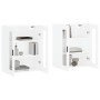 Wall cabinets 2 units engineered wood white by vidaXL, Sideboards - Ref: Foro24-3197953, Price: 180,81 €, Discount: %
