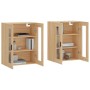 Armarios de pared 2 uds madera de ingeniería roble Sonoma by vidaXL, Sideboards - Ref: Foro24-3197956, Price: 151,71 €, Disco...