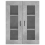 Wall cabinets 2 pcs concrete gray engineered wood by vidaXL, Sideboards - Ref: Foro24-3197957, Price: 130,49 €, Discount: %
