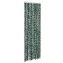 Cortina antimoscas chenilla verde y blanco 56x200 cm