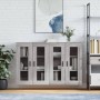 Wandschränke 2 Stk. Sonomagraues Holzwerkstoff von vidaXL, Sideboards - Ref: Foro24-3197959, Preis: 136,19 €, Rabatt: %