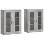 Wall cabinets 2 pcs Sonoma gray engineered wood by vidaXL, Sideboards - Ref: Foro24-3197959, Price: 134,35 €, Discount: %