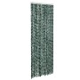 Cortina antimoscas chenilla verde y blanco 90x200 cm