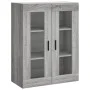 Wandschränke 2 Stk. Sonomagraues Holzwerkstoff von vidaXL, Sideboards - Ref: Foro24-3197959, Preis: 133,85 €, Rabatt: %