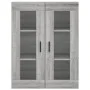 Wandschränke 2 Stk. Sonomagraues Holzwerkstoff von vidaXL, Sideboards - Ref: Foro24-3197959, Preis: 133,85 €, Rabatt: %