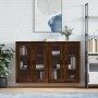 Wandschränke, 2 Stück, Eichenbraun, Holzwerkstoff von vidaXL, Sideboards - Ref: Foro24-3197960, Preis: 142,27 €, Rabatt: %