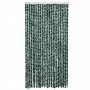 Cortina antimoscas chenilla verde y blanco 100x200 cm