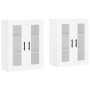 Armarios de pared 2 uds madera de ingeniería blanco von vidaXL, Sideboards - Ref: Foro24-3197961, Preis: 161,06 €, Rabatt: %
