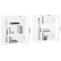 Armarios de pared 2 uds madera de ingeniería blanco by vidaXL, Sideboards - Ref: Foro24-3197961, Price: 158,81 €, Discount: %