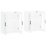 Armarios de pared 2 uds madera de ingeniería blanco by vidaXL, Sideboards - Ref: Foro24-3197961, Price: 158,81 €, Discount: %