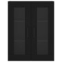 Wandschränke, 2 Stück, schwarzes Holzwerkstoff von vidaXL, Sideboards - Ref: Foro24-3197962, Preis: 178,56 €, Rabatt: %
