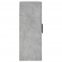 Wandschränke 2 Stück betongraues Holzwerkstoff von vidaXL, Sideboards - Ref: Foro24-3197965, Preis: 136,39 €, Rabatt: %