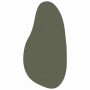 Alfombra HUARTE Verde bosque 100 x 200 cm Poliéster
