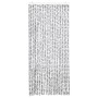 Cortina antimoscas chenilla gris claro y gris oscuro 90x200 cm