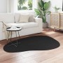 Alfombra HUARTE Negro 120 x 170 cm Poliéster