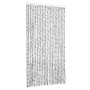 Cortina antimoscas chenilla gris claro y gris oscuro 100x230 cm