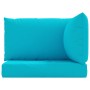 Palettenkissen 3 Stück türkiser Oxfordstoff von vidaXL, Kissen für Stühle und Sofas - Ref: Foro24-361791, Preis: 43,64 €, Rab...