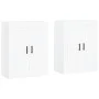 Armarios de pared 2 uds madera de ingeniería blanco by vidaXL, Sideboards - Ref: Foro24-3198025, Price: 135,25 €, Discount: %