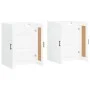 Armarios de pared 2 uds madera de ingeniería blanco by vidaXL, Sideboards - Ref: Foro24-3198025, Price: 135,25 €, Discount: %