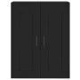 Wandschränke, 2 Stück, schwarzes Holzwerkstoff von vidaXL, Sideboards - Ref: Foro24-3198026, Preis: 162,68 €, Rabatt: %