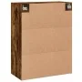 Wandschränke, 2 Stück, Holzwerkstoff, geräucherte Eiche von vidaXL, Sideboards - Ref: Foro24-3198030, Preis: 137,26 €, Rabatt: %