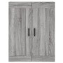 Wandschränke 2 Stk. Sonomagraues Holzwerkstoff von vidaXL, Sideboards - Ref: Foro24-3198031, Preis: 133,86 €, Rabatt: %