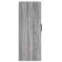 Armarios de pared 2 uds madera de ingeniería gris Sonoma de vidaXL, Aparadores - Ref: Foro24-3198031, Precio: 133,72 €