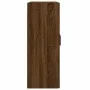 Wandschränke, 2 Stück, Eichenbraun, Holzwerkstoff von vidaXL, Sideboards - Ref: Foro24-3198032, Preis: 146,42 €, Rabatt: %