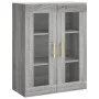 Armarios de pared 2 uds madera de ingeniería gris Sonoma by vidaXL, Sideboards - Ref: Foro24-3197935, Price: 168,88 €, Discou...