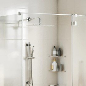 Cabezal ducha efecto lluvia acero inox 304 rectangular 40x30 cm