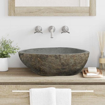 Lavabo Gris claro (46-52) x (35-40) x 15 cm Piedra del Río